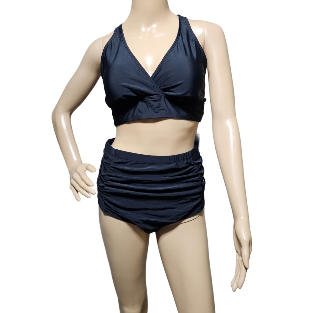 NWT Women's Yonique Black Bikini Set
